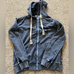 Malibu Surf Shack hooded gray sweatshirt sz XL